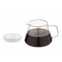 Weis Kaffeekanne aus Borosilikatglas 600 ml