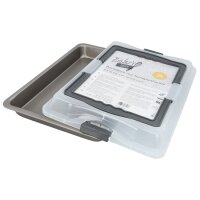 Birkmann Bakers Best Backblech mit Transporthaube 42x28,5 cm