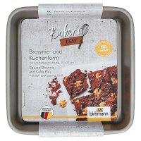Birkmann Brownie- und Kuchenform 20x20 cm...