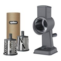 Zyliss Trommelreibe Gourmet mit 3 Trommeln Aluguss