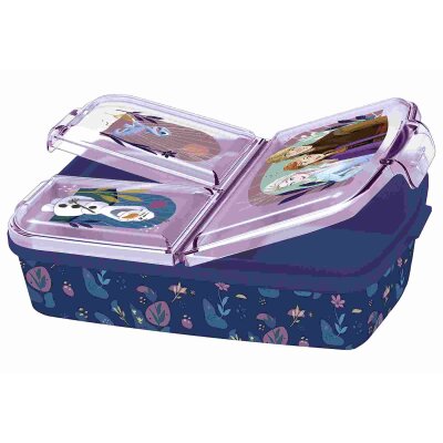 P:Os Brotdose Frozen mit 3 Fächern Kunststoff 700 ml