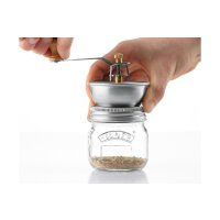 Kilner Gewürzmühlen Set mit Vorratsglas 0,25 ltr.