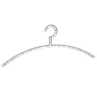 Wenko Kleiderbügel Bubble 46x17,5 cm 5er Bund