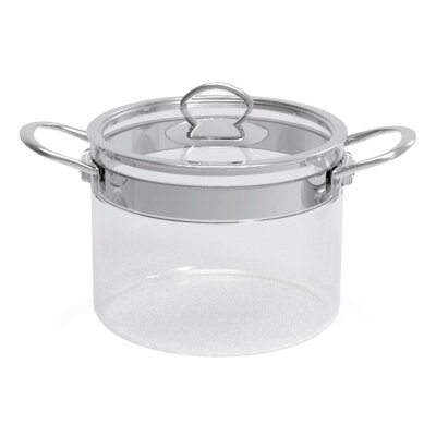 Mastrad Glas-Kochtopf mit Glasdeckel Ø20 cm 4,2 ltr