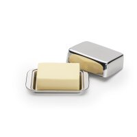 Weis Butterdose für 250g aus Edelstahl doppelwandig