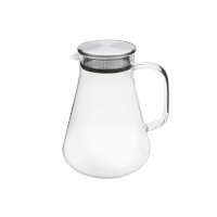 Weis Teekanne aus Borosilikatglas mit Filter im Deckel...