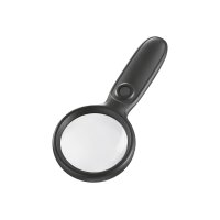 Westmark 4-fach Lupe mit LED Leselampe schwarz