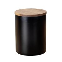 Wenko Vorratsglas Mio 1,0 ltr. schwarz