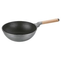 Kela Wokpfanne Vitana Ø30 cm Griff Buchenholz