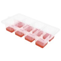 Eiswürfelbereiter ohne Deckel farbig sortiert...