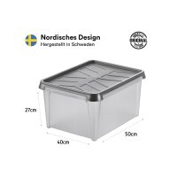 Orthex Aufbewahrungsbox Smartstore Dry 31 33 ltr. anthrazit