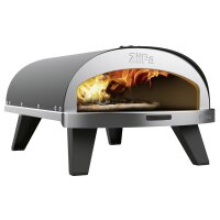 ZiiPa Gas Pizzaofen Piana schwarz