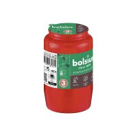 Bolsius Kompositionslicht Nr.3 Ø5,7 cm 9,4 cm rot