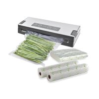 Solis Vakuumiergerät Premium mit Onpack Folienrolle...