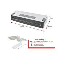 Solis Vakuumiergerät Premium mit Onpack Folienrolle...