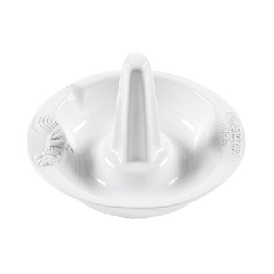 Römertopf Hähnchenbräter Chicko Solo 18 cm Ø25 cm weiß