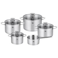 Elo Topfset Galant 5-teilig Edelstahl Glas