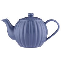 Price & Kensington Teekanne Luxe 6 Tassen 1,1 ltr. blau