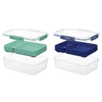 Sistema Lunchbox Brotdose Stax 2200 ml sortiert blau oder...
