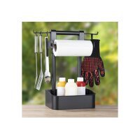 HI Grill Butler 46x20x48,5 cm schwarz