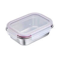 Westmark Lunch Box Frischhaltedose 600 ml Edelstahl