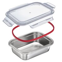 Westmark Lunch Box Frischhaltedose 600 ml Edelstahl