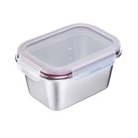 Westmark Lunch Box Frischhaltedose 1000 ml Edelstahl
