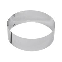 Axentia Tortenring verstellbar Ø14-30 cm H 8 cm...