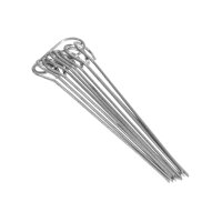 Axentia Rouladennadeln 10 cm Edelstahl 10 Stück
