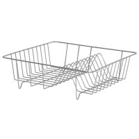 Axentia Geschirrabtropfkorb 34,5x34,5 cm chrom