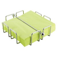 Axentia Serviettenhalter Serviettenkorb 19x6x19 cm Metall...
