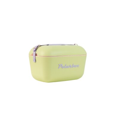 Polarbox Vintage Kühlbox Lime - Lilac Pop 12 Liter