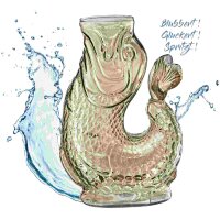 Cilio Wasserkaraffe Nemo 1 ltr. beige