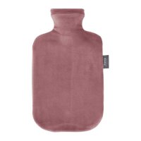 Fashy Wärmflasche mit Flauschbezug 2 ltr. rosa
