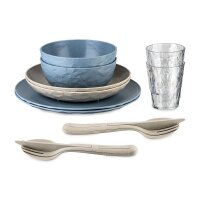 Koziol Clubset Skagen Geschirrset 10-tlg. sand blau