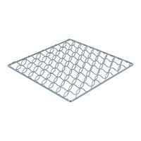 Metaltex Spiraltopfuntersetzer 18x18 cm Epoxy grau