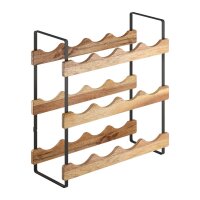 Metaltex Flaschenregal York Lava 3-Etagen 15x39x36 cm