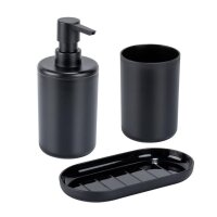 Wenko Allstar Badset Fano 3-tlg. schwarz