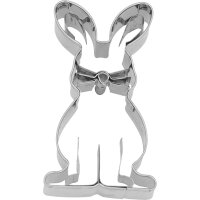 Birkmann Ausstechform Hase sitzend 7 cm Edelstahl...