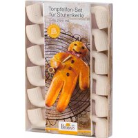 Birkmann Tonpfeifen 8 cm 12 Stück für...