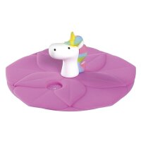 Leonardo Trinkglasdeckel Bambini Einhorn rosa
