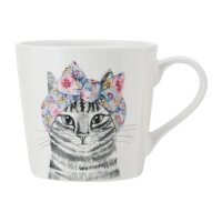 Mikasa x Tipperleyhill Kaffeebecher Cat Kätzchen 380 ml