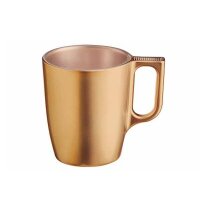 Luminarc Kaffeebecher Flashy 250 ml Hartglas neo gold