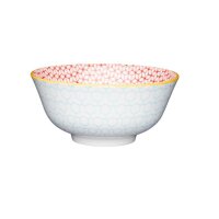 Mikasa Müslischale Bowl Geometric Blue hellblau 500...