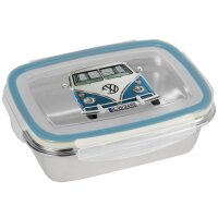 Geda Brotdose VW Bulli T1 blau 850 ml Edelstahl