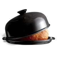 Emile Henry Brotbackform Brotglocke Fusain Ø34 cm...