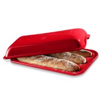 Emile Henry Brotbackform Baguette-Set Grand Cru...