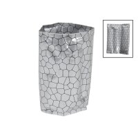 Hit Flaschen-Kühlmanschette mit Gelfüllung silber
