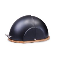 Zeller Present Brotkasten Bambus Kunststoff schwarz