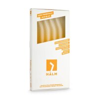 Halm Glastrinkhalme 23 cm gebogen 4-er Set mit...
